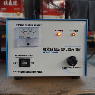 12V、24V可轉(zhuǎn)換蓄電池電瓶充電器