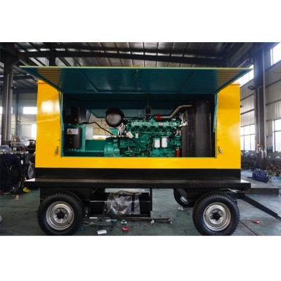 移動(dòng)拖車(chē)柴油發(fā)電機(jī)組